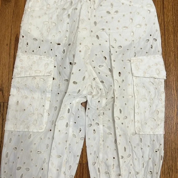 Zara Matching Embroidered/Crochet Set